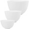 Healeved Silicone Bowls Silicone Face Mask Mixing Bowl Set Silicone Facial Mask Mixing Bowls Facial Bowls Esthetician Bowls For Facial Mask, Diy Mud Mask 3 Size