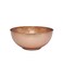 GoCraft Pure Copper Mixing Bowl with Hammered Finish for Salad, Egg Beating, Decorative &amp; Kitchen Serving Purposes - 7.5" (Medium)