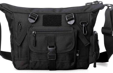 CREATOR Tactical Messenger Bag Men Military MOLLE Sling Shoulder Pack Tactical Messenger Bags Military Sling Shoulder Bags Laptop Messenger Bag Briefcase for Men