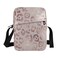 Messenger Bag Crossbody Shoulder Bag Canvas Shoulder Bag Leopard Print Cheetah Rose Gold for Men Women Outdoor Travel Business