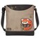 CHALA Sweet Messenger Mid Size Shoulder Purse with Adjustable Strap - Red Panda - warm gray