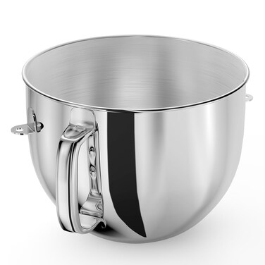 7QT Stainless Steel Mixer Bowl for Kitchenaid Stand Mixers, Kitchen Aid Mixing Bowl for 7QT Lift Mixer with Handle