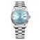 CADISEN Men Automatic Watch Sapphire Luxury Mechanical Wristwatch Stainless Steel Waterproof Watch Casual Homage (8214BLUE)