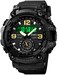 BESTKANG Large Face Digital Sports Wrist Watch for Men Dual Dial Time Outdoor Military Waterproof Watches LED Screen Stopwatch Alarm Wristwatch (Black)