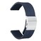 Hearkent Waterproof 20mm Silicone Watch Strap with Adjustable Buckle, Sports Watch Band for Men (BLUE)