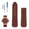 XIW Compatible for 19mm&times; 25mm&times; 22mm Hublot Big Bang Rubber Watch Band Replacement for men Silicone Wirstband Strap women Bracelet, Brown