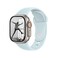 DONEGANI SB Sport Band for Apple Watch Bands Women Ultra 2 49mm, Series 10 46mm, 9 8 7 45mm 41mm, SE 6 5 4 44mm 40mm, 3 2 1 42mm 38mm Men iWatch, Strap Silicone Glacier Blue