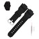 MMBAY 16mm Resin GW7900 GW7900B Watch Bands Replacement Fit for Casio G Shock 10330771 GW-7900 GW-7900B G-7900 G-7900B Strap Wirstband for Men and Women Waterproof Bracelet Watch accessories,Silver