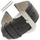 Gilden 22-26mm Gents Water-Resistant Leather Watch Strap WRBAND-0124, fits Panerai watches (24 millimeter end width, Black)