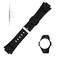 Topuly XXmm Resin Watch Band replacement for Casio G-shock G-100-2B G-100-2BV G-200 G-2310-2V G-2400-2V Strap Wirstband accessories for Men and Women(Black)