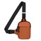 Long Keeper Mini Sling Bag - Men Women Small Waterproof Crossbody Bag Casual Phone Chest Bag for Travelling Hiking (Orange)