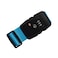 Heavy Duty Luggage Straps TSA Approved with Combination Lock Adjustable Travel Belt for Suitcases (Blue)