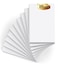 Small Note Pads 3x5 Pocket Notepad, 10 Pack Server Note Pads 3x5, White Memo Pads, Scratch Pads, Small Writing Pads White Paper, 50 Sheets per Blank Mini Notepads 3x5 Scratch Paper for Work/School