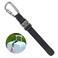 Vividwise Luggage Straps, Add a Bag Luggage Strap Jacket Gripper, Metal Buckle Backpack Luggage Strap for Carry-on Baggage Suitcase Straps Belts Travel Accessories (Grey Black,Hook x 1 All Metal)