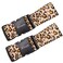Teeoff Luggage Straps 2 Pack Suitcase Belts Travel Bag Accessories Adjustable (Leopard - 2 Pack)