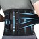 Back Braces for Men and Women, Back Support Belt for Lower Back Pain Relief with 6 Stays, Breathable Lumbar Support Belt with Dual Adjustable Straps for Sciatica,Herniated Disc(L)