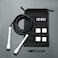 IDOU   Black 5mm PVC Jump Ropes for Fitness   Indoor/Outdoor Adjustable Boxing Jump Rope w/Unbreakable Handles &amp; Ultra-Durable Non-Kinking PVC   Skipping Rope for Men &amp; Women &amp; Speed Jump Rope