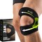 GARNO Knee Brace for Men and Women, Adjustable Neoprene Stabilizer for Meniscus Tear, Arthritis, Tendonitis, MCL, ACL, Pain Relief &amp; Recovery, Tendon Support Strap for Running (Small/Medium Size)