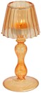 Gurfuy Desk Lamp Shaped Hurricane Candleholders (Amber)