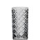 Amehla 14-ounce Highball Glass, Japanese Diamond Cut Tall Tom Collins Hi-ball Cocktail, Designer Water Tumbler Glasses - Set of 2 (Highball)
