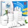 USKICH Toilet Bowl Cleaner - 80 PACK, Household Automatic Toilet Bowl Cleaners with Bleach, Bathroom Toilet Tank Cleaners Tablets with Sustained-Release Technology for Against Tough Stains