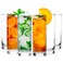 LEMONSODA Premium Highball Glass Set - Elegant Tom Collins Glasses Set of 6-12oz Tall Drinking Water Glasses - Bar Glassware for Mojito, Whiskey, Cocktail