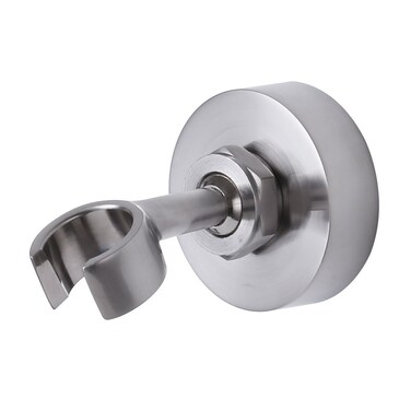 Shower Head Holder Handheld Shower Wand Holder Shower Handle Holder Wall Mount,Shower Sprayer Holder Brass RV Shower Adjustable Bidet Spray Head Holder Showerhead Holder,Brushed Nickel