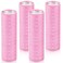 WILLBOND 4 Pcs Bang Rollers Long Hair Rollers Aluminium Thermal Hair Rollers Self Grip Roller Bangs Long Hair Curler for Long Hair Women Hairstyle(4.1 x 1.2 Inch,Light Pink)
