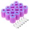 Anezus Self-Grip Rollers Set - 60 Pcs Multicolored Curlers and Clips for Hairstyling