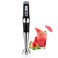 Cordless Immersion Blender: Cordless Hand Blender USB Rechargeable, 21-Speed &amp; 3-Angle Adjustable with 304 Stainless Steel Blades for Milkshakes   Smoothies   Soup  Puree   Baby Food (Black)