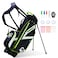 XDriveMax Golf Stand Bag, Lightweight Golf Bag with Stand for Men &amp; Women Premium Golf Club Bags with Rain Cover,Cooler and Golf Accessory Kit