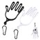 Cosmos 2 Pcs Golf Gloves Stretcher Support Frame Golf Gloves Holder Hanger Keeper Rack Golf Gloves Dryer Shaper Tool Accessories for Men Women Golfer Gloves Maintenance