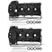A-Premium Left Right Engine Valve Cover Kit Compatible with Ford Explorer 2011-2019, F-150 2011-2012, Mustang Edge Taurus, 3.5L 3.7L Naturally Aspirated Engine, with Gasket Bolt, BR3Z6582R BR3Z6582G