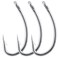 Dr.Fish 100 Pack Nyphm Fly Hooks Curved Shank Fly Tying Fishing Hook Short Shank Tying Flies Emergers Shrimp Nymph Caddis Pupa Freshwater Silver #12