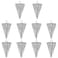 Zsrivk Fishing Weights Pyramid Sinkers Kit Bullet Fishing Weights Sinkers for Ocean Saltwater Surf Fishing Gear Tackle 1oz 2oz 3oz 4oz (1oz - 10pcs)