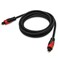 Optical Audio Cable 6.6FT/2M, Digital Audio Fiber Optic Cable Toslink, Flexible Jacket, Compatible with Home Theater, Sound Bar, PS4, Xbox, TV and More