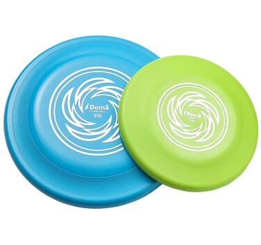 iDotha Sports Flying Disc, 2 Pack Compeition Flying Discs, Lightweight Durable Flying Disc Toys for Backyard Beach Lawn Park Outdoor Games, 105 Gram 9.3 Inch &amp; 90 Gram 7.3 Inch.