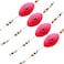 BUBBLE FISHING Popping Corks Floats for Saltwater Inshore Fishing Bobber 4pcs Rattle Rig Weighted Oval Popper Redfish Speckled Trout