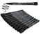 JR.WHITE Fine Tip, White Board Markers Dry Erase with Eraser Cap, Magnetic Dry Erase Markers Black Thin Dry Erase Markers Low Odor for Kids Teachers Office &amp; School Supplies