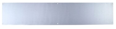 SKANDH Aluminum Kick Plate 6" X 30" Inches for Doors, Satin Anodized Finish