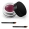 Erinde Waterproof Gel Eyeliner, Long Lasting Cream Eyeliner Gel Pot, Halloween High-Intensity Pigments Smudge-Proof Eye Liner Makeup, Water-Resistant Eyeliner with 2PCS Brushes 09# Wine Red