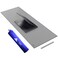 Cacoy PU Leather Computer Desk Pad, 40" x 16" Extended Gaming Mouse Pad, Dual Use Waterproof Writing Pad Desktop Mat for Office/Home (Grey)