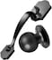 Front Door Handleset Entry Door Handle Set with Cove Knob for Right and Left Handed Sided Doors, Interior and Exterior Entrance Passage Lock Matte Black