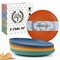 Homienly Appetizer Plates Dessert Plates Set of 8-5.9 inch Wheat Straw Plates Unbreakable Small Plates for Kitchen Alternative to Plastic Plates for Snacks Side Dish (6 Inch Mini Size,Multi-Color)