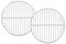 TeamFar Round Cooling Rack Set of 2, 9 Inch Round Rack Baking Steaming Roasting Rack Set Stainless Steel, Healthy &amp; Dishwasher Safe, Mirror Finish &amp; Rust Free