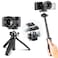 ULANZI MT-47 Camera Tripod Aluminum Alloy Mini Travel Phone Tripod Stand Compact Desktop Tripod for DSLR, 360&deg; Ball Head with 1/4 inch Arca Quick Release Plate Cold Shoe Portable Vlog Selfie Stick