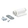 Rok Hardware Magnetic Kitchen Cabinet Furniture Door Touch Push to Open Latch Catch (2 Pack, White)