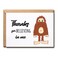 EruditeGifts Thanks For Believing In Me - A Funny Thank You Card - Bigfoot Thanks Card - Gift Card Idea For Him Her