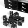 HMQQ Billiards Chalk (Black Set of 12)