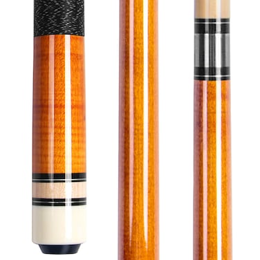 AKLOT Pool Cue Stick - 2 Set of 58 inch Canadian Maple Billiard Pool Stick 20oz 21oz